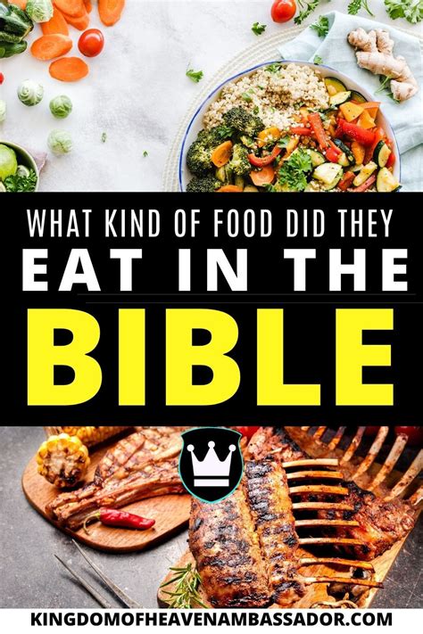 What foods did the Bible say to eat?