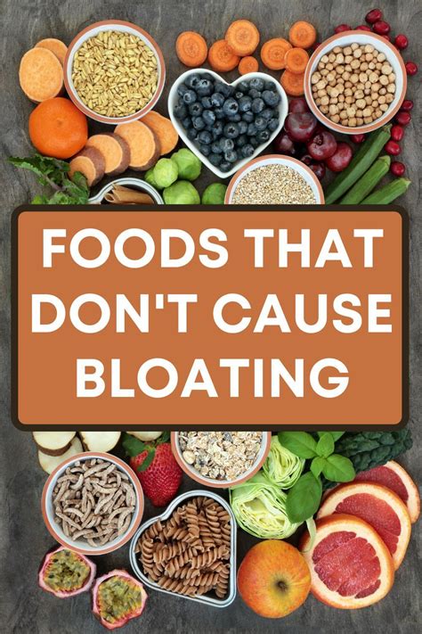 What foods do not bloat?