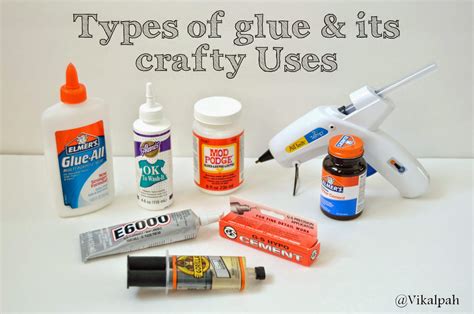 What foods have glue?