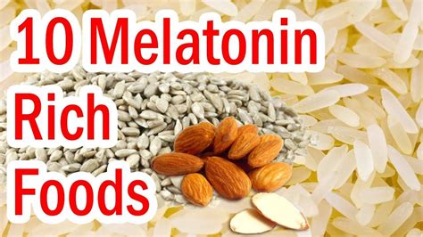 What foods have melatonin?