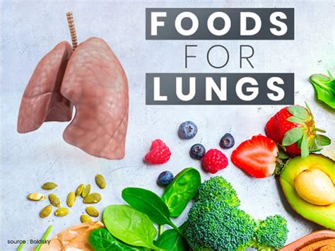 What foods help heal lungs?