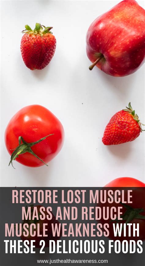 What foods reduce muscle atrophy?