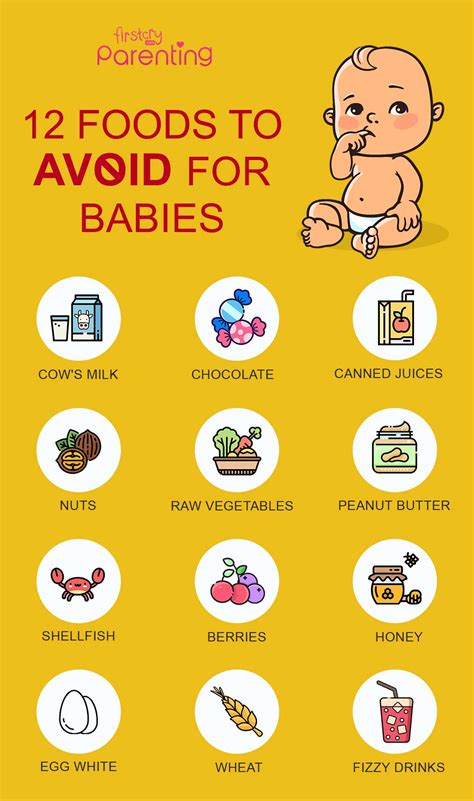 What foods should babies avoid?