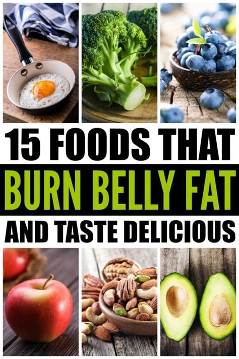 What foods shrink belly fat fast?