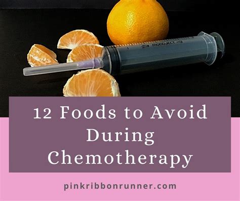 What foods to avoid during chemo?
