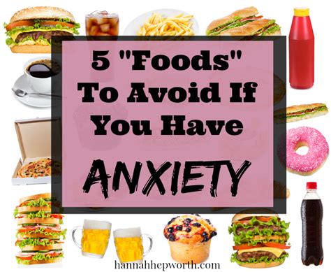 What foods to avoid if you have anxiety?