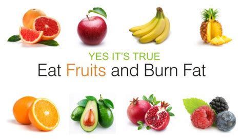 What fruit burns fat at night?