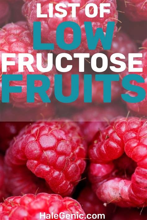 What fruit has the lowest fructose?