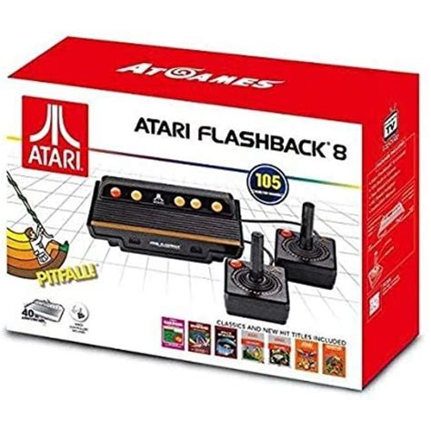 What games are built-in the Atari Flashback?