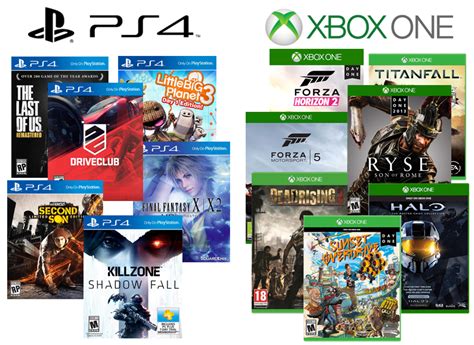 What games are on both Xbox and PS4?