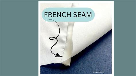 What garments are French seams suitable for?