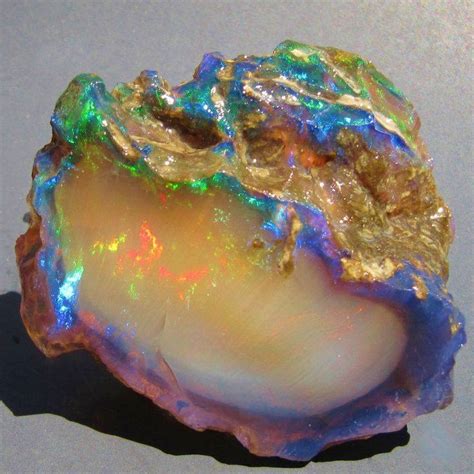What gem is made from fossils?