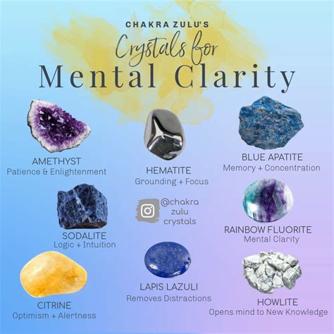 What gemstone is used for mental peace?