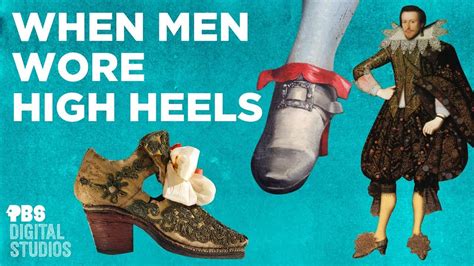 What gender wore high heels first?