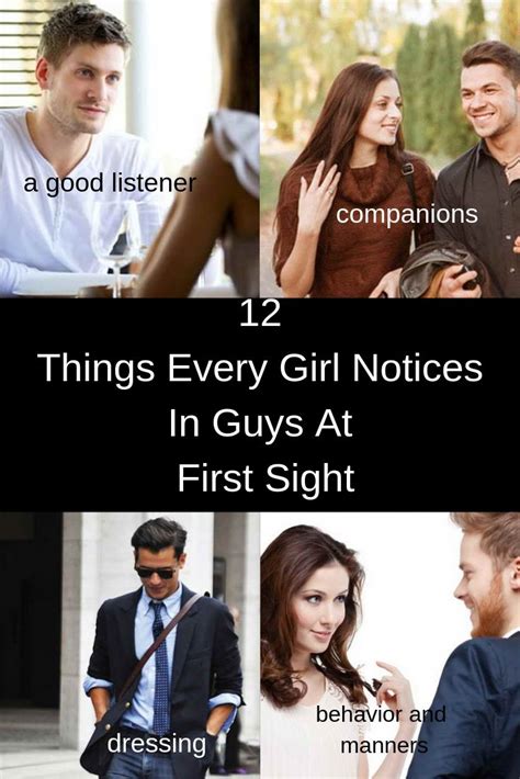 What girls first notice in a guy?