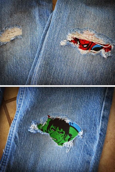 What glue can you use on jeans?