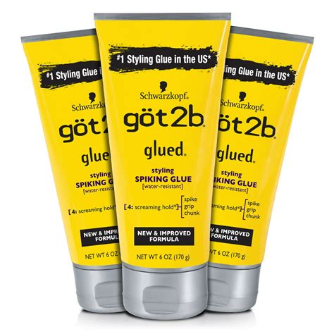 What glue is safe for hair?