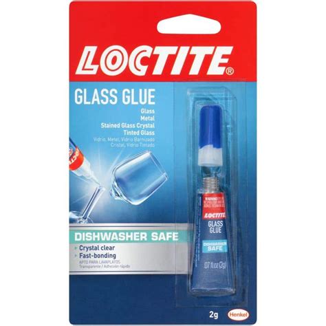 What glue sticks to glass?