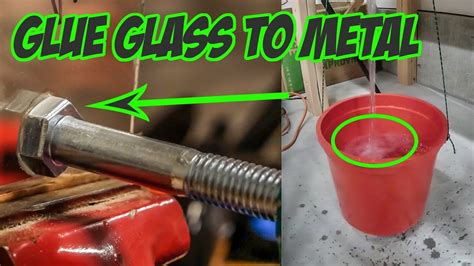 What glue sticks to glass and metal?