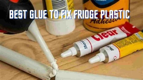 What glue will work in a freezer?