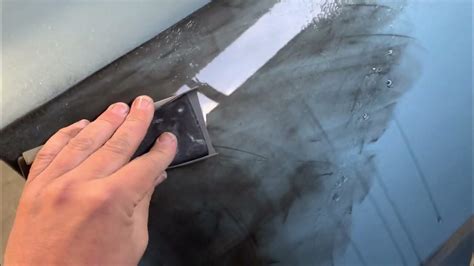 What grit sandpaper is safe for clear coat?