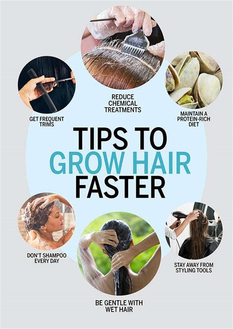 What grows hair faster and thicker?