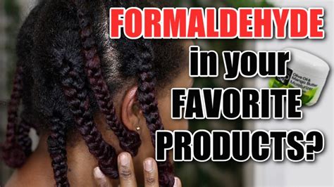 What hair products has formaldehyde in it?
