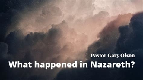 What happened in Nazareth?