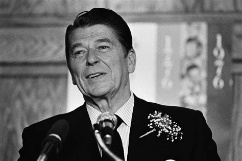 What happened to Ronald Reagan in 1976?