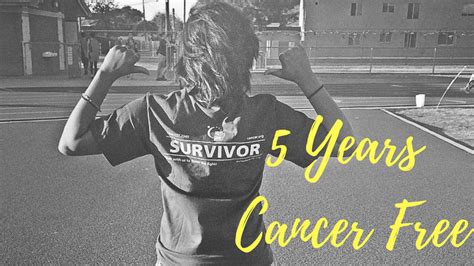 What happens after 5 years cancer free?