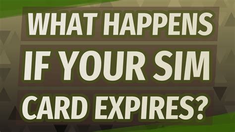 What happens after prepaid SIM card expires?