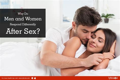 What happens after sex to a man emotionally?