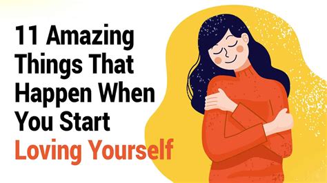 What happens after you start loving yourself?
