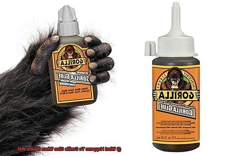 What happens if Gorilla Glue gets hot?