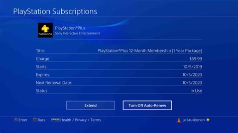 What happens if I cancel PSN?