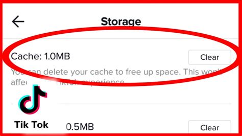 What happens if I clear TikTok cache?