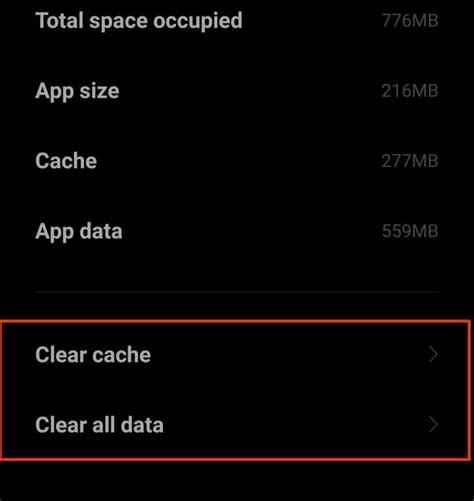 What happens if I clear app storage?