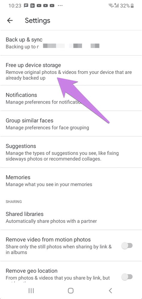 What happens if I clear storage on Google Photos?