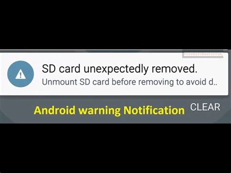 What happens if I don't unmount my SD card?