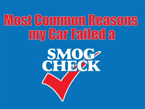 What happens if I fail smog test in California?