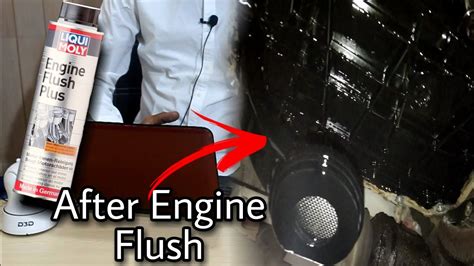 What happens if I leave engine flush in too long?