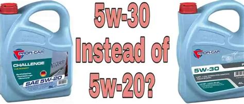 What happens if I put 5W30 in my car?