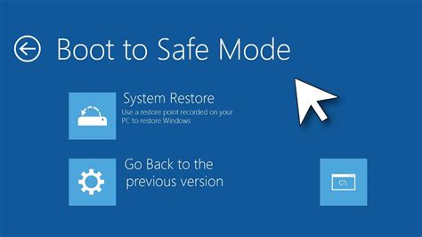 What happens if I reboot to Safe Mode?