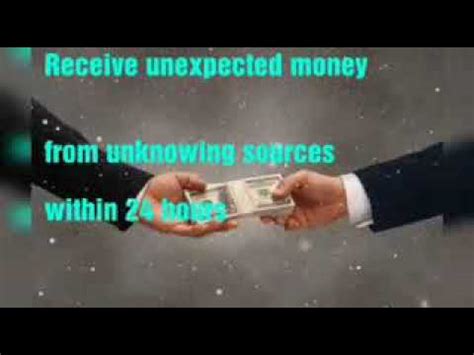 What happens if I receive money from unknown source?
