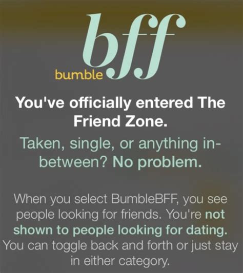 What happens if I switch to Bumble BFF?