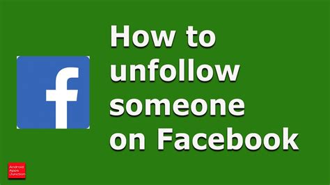 What happens if I unfollow someone on Facebook?