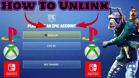 What happens if I unlink my Epic Games account from PS4?