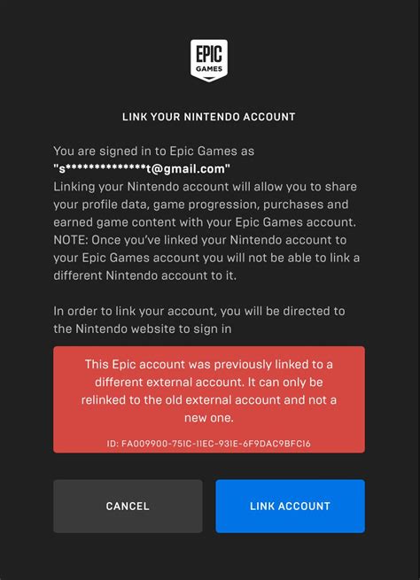 What happens if I unlink my Nintendo account from Epic Games?