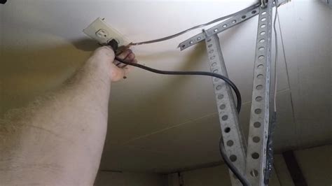 What happens if I unplug my garage door opener?