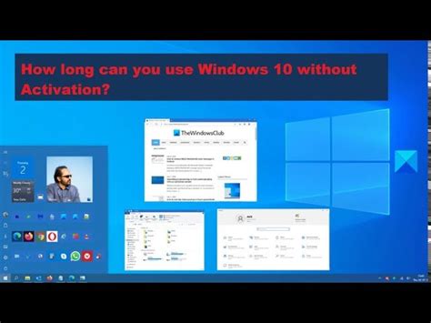 What happens if I use Windows 10 without activation?